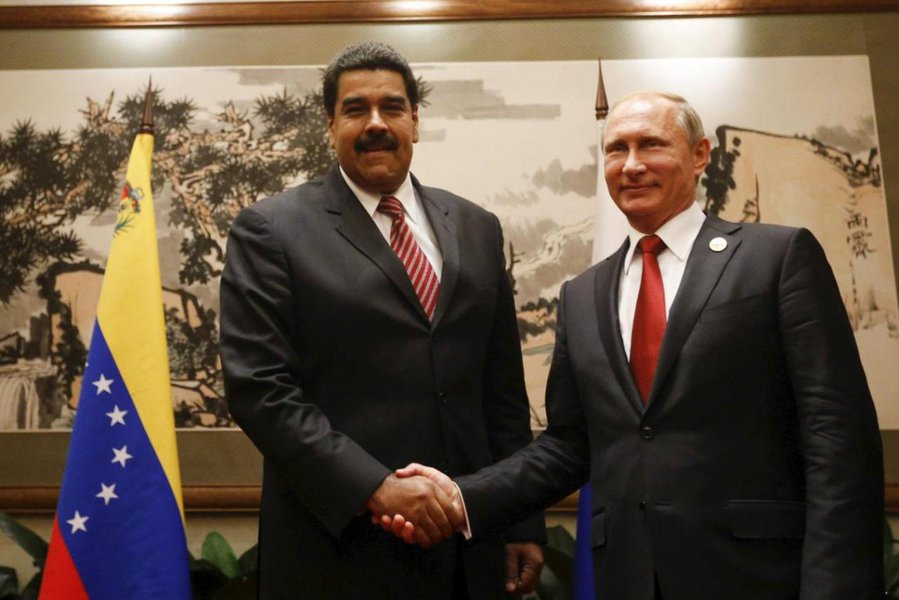 Rússia reitera o seu compromisso de cooperar com a Venezuela (Foto: © Handout . / Reuters) Rússia reitera o seu compromisso de cooperar com a Venezuela