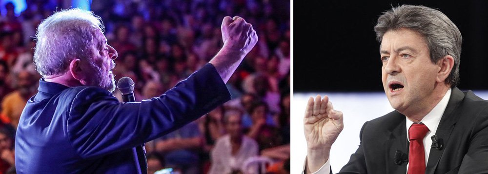 Maior líder da esquerda francesa denuncia lawfare contra Lula Maior líder da esquerda francesa denuncia lawfare contra Lula