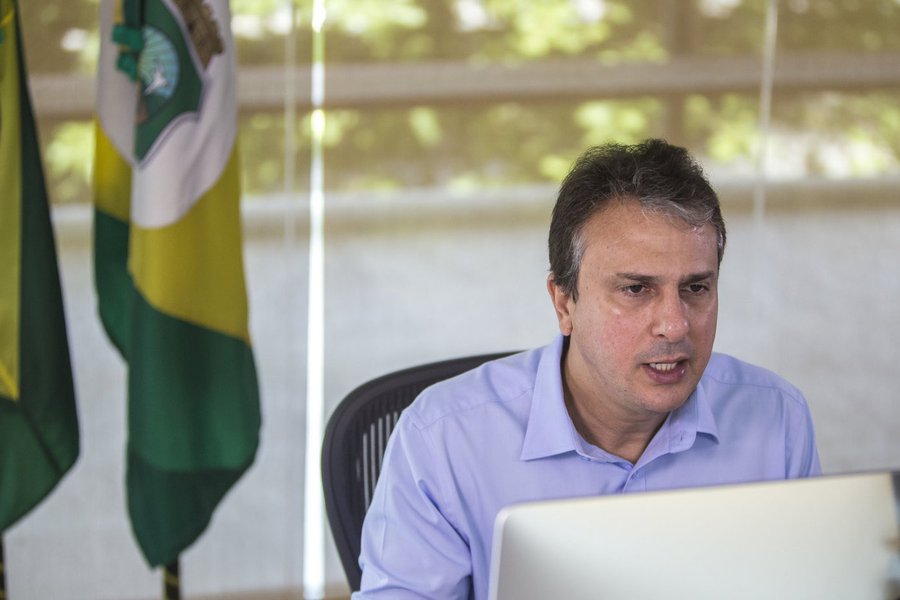 Camilo lidera com 69% e deve ser reeleito em primeiro turno no Ceará (Foto: Secom) Camilo lidera com 69% e deve ser reeleito em primeiro turno no Ceará