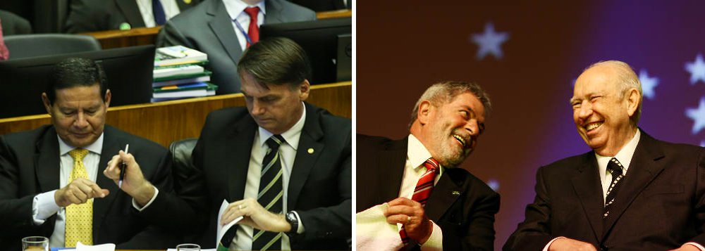 O filho de Mourão e o irmão de José Alencar: dois casos exemplares O filho de Mourão e o irmão de José Alencar: dois casos exemplares