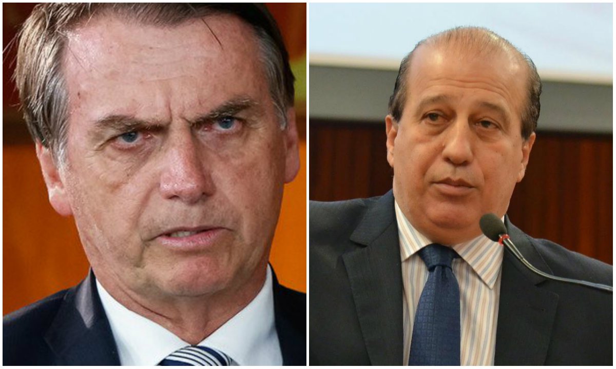 Bolsonaro recebeu o “encrencado” Nardes para “falar de governança” (Foto: Esq.: Alan Santos - PR) Bolsonaro recebeu o “encrencado” Nardes para “falar de governança”