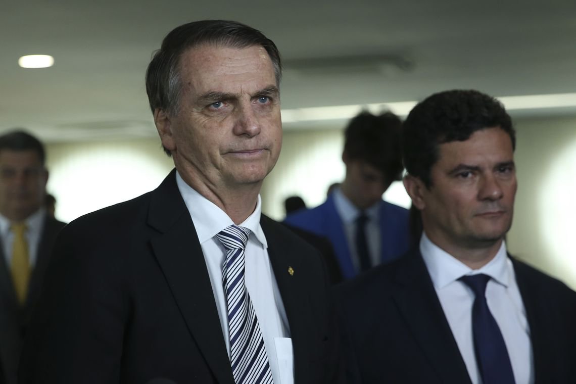 A Era Bolsonaro cala o ministro Sérgio Moro (Foto: José Cruz - Agência Brasil) A Era Bolsonaro cala o ministro Sérgio Moro