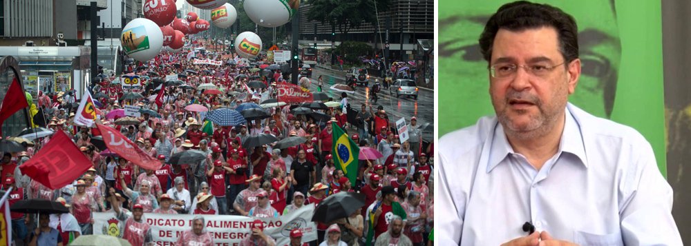 Pimenta: centrais deveriam mobilizar o trabalhador e chamar greve geral Pimenta: centrais deveriam mobilizar o trabalhador e chamar greve geral