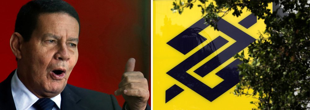 Filho de Mourão é promovido a assessor de presidência no BB (Foto: Fotos: Reuters) Filho de Mourão é promovido a assessor de presidência no BB
