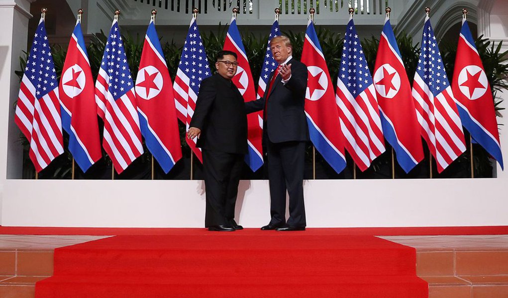 Coreia do Norte envia emissário aos EUA para preparar cúpula Kim-Trump (Foto: REUTERS/Jonathan Ernst) Coreia do Norte envia emissário aos EUA para preparar cúpula Kim-Trump