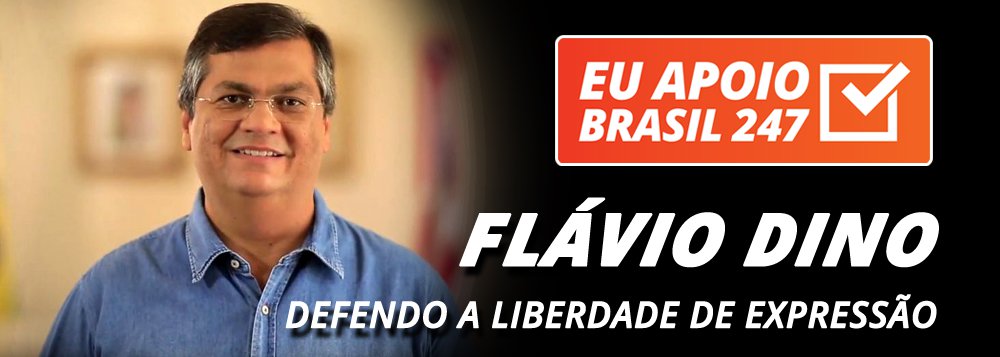 Flávio Dino apoia o 247: defendo a liberdade de expressão Flávio Dino apoia o 247: defendo a liberdade de expressão