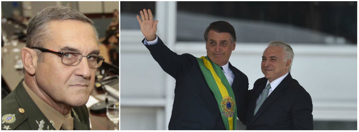 Bolsonaro admite que chegou à presidência com a ajuda do chefe do Exército Bolsonaro admite que chegou à presidência com a ajuda do chefe do Exército