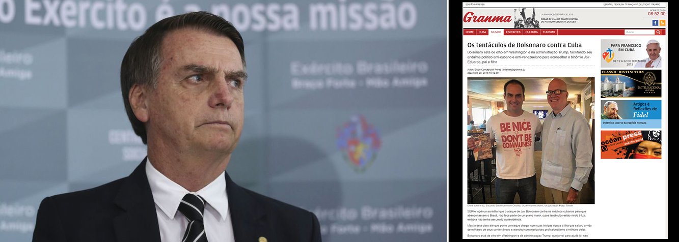 Bolsonaro ataca Cuba: se alimentaram de bilhões dos brasileiros Bolsonaro ataca Cuba: se alimentaram de bilhões dos brasileiros