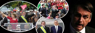 Às vésperas da posse, há 16 anos, Brasília era uma festa com Lula e FHC (Foto: ABr | Reuters | Ag. Senado) Às vésperas da posse, há 16 anos, Brasília era uma festa com Lula e FHC