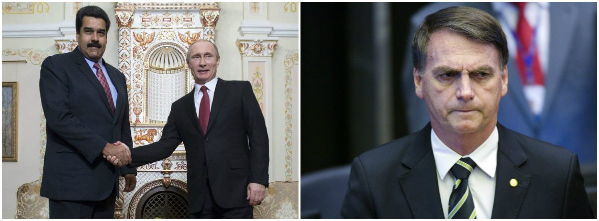 Rússia anuncia mais apoio militar à Venezuela Rússia anuncia mais apoio militar à Venezuela