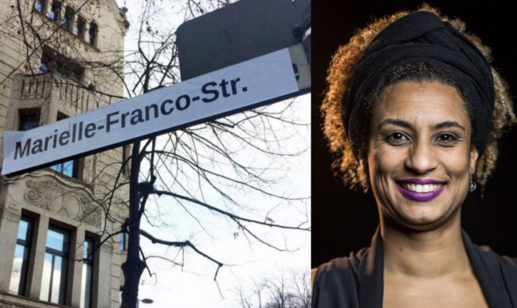 Marielle Franco vira nome de rua na Alemanha Marielle Franco vira nome de rua na Alemanha