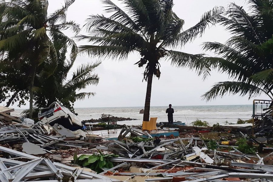 Itamaraty não recebeu notícias de brasileiros vítimas de tsunami (Foto: Reuters) Itamaraty não recebeu notícias de brasileiros vítimas de tsunami