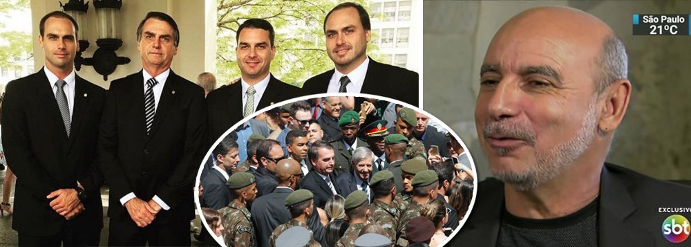 Militares não acreditaram em Queiroz e querem filhos de Bolsonaro mais maduros Militares não acreditaram em Queiroz e querem filhos de Bolsonaro mais maduros