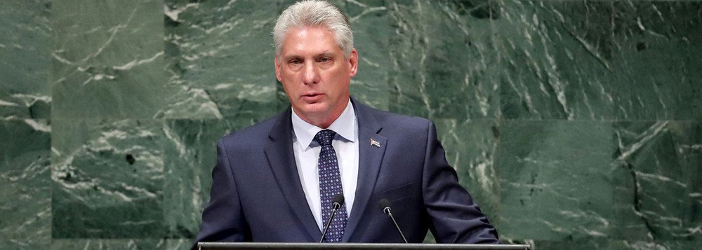 Presidente cubano critica Bolsonaro: governo soberbo e insensível (Foto: Carlos Allegri - Reuters) Presidente cubano critica Bolsonaro: governo soberbo e insensível