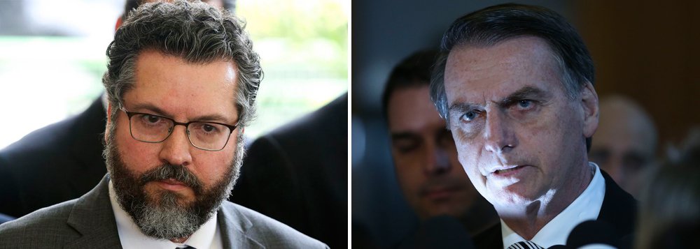 Futuro chanceler diz que, com Bolsonaro e Olavo, Deus voltou ao Brasil (Foto: Fotos: ABr) Futuro chanceler diz que, com Bolsonaro e Olavo, Deus voltou ao Brasil
