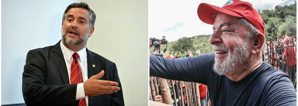 Pimenta: “Lula livre já!” Pimenta: “Lula livre já!”