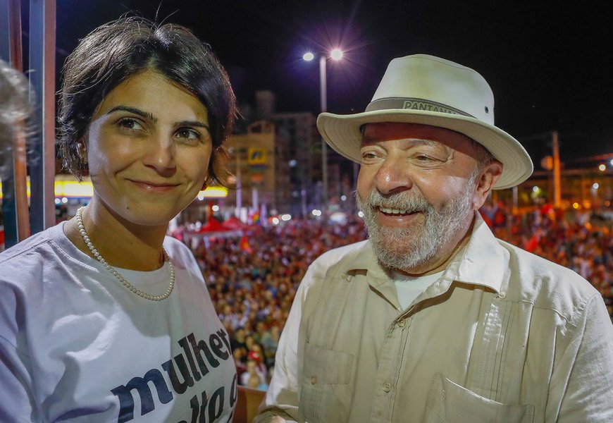 Lula é a nossa ideia de um Brasil justo, afirma Manuela D’Ávila (Foto: Ricardo Stuckert) Lula é a nossa ideia de um Brasil justo, afirma Manuela D’Ávila
