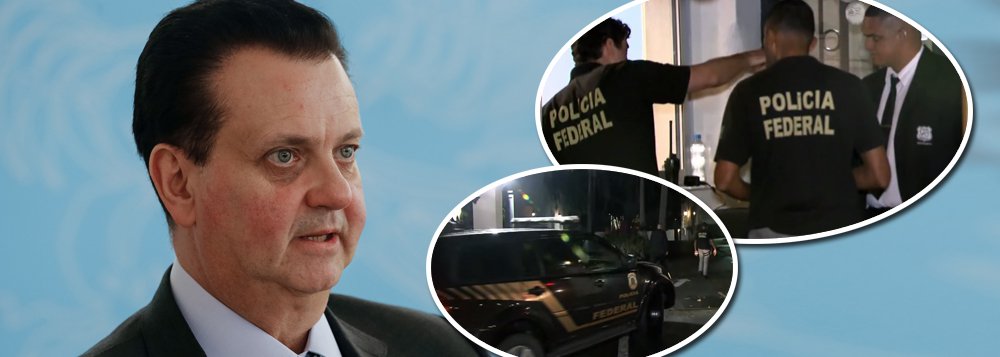 PF faz busca e apreensão no apartamento de Gilberto Kassab em São Paulo PF faz busca e apreensão no apartamento de Gilberto Kassab em São Paulo