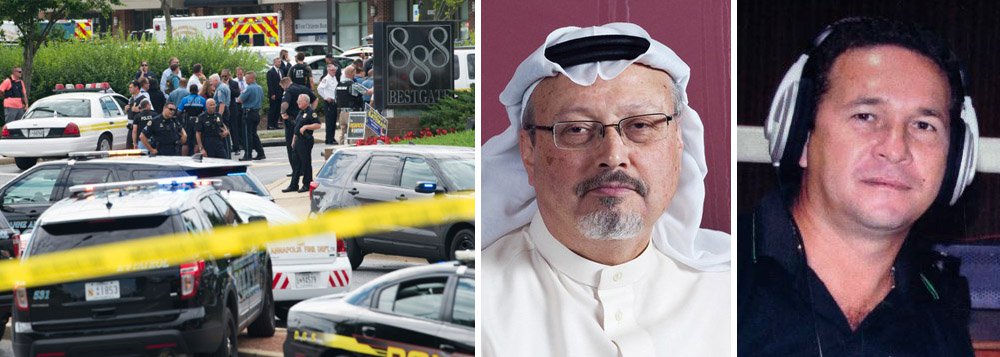 Jornalistas assassinados chegam a 34 em 2018 Jornalistas assassinados chegam a 34 em 2018