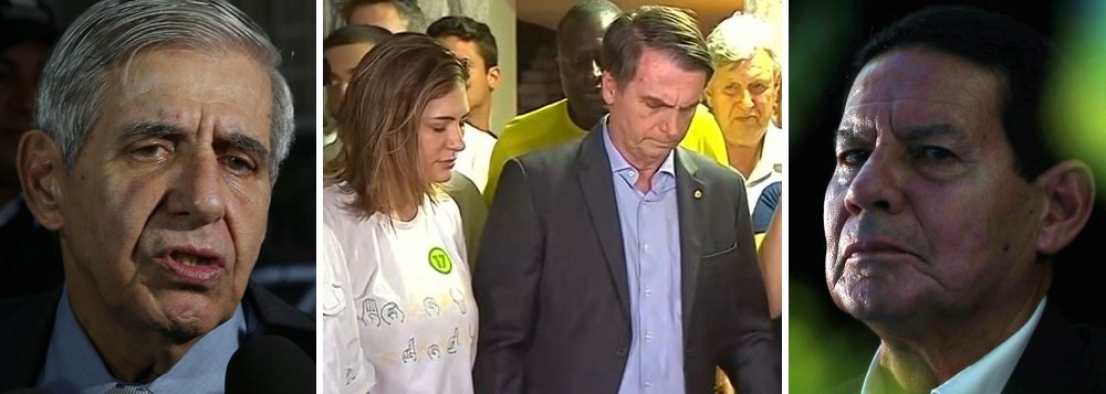 General Heleno diz que é falsa notícia sobre remoção de obras, confirmada por Mourão General Heleno diz que é falsa notícia sobre remoção de obras, confirmada por Mourão