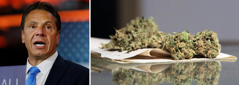 Nova York quer descriminalizar o uso da maconha Nova York quer descriminalizar o uso da maconha