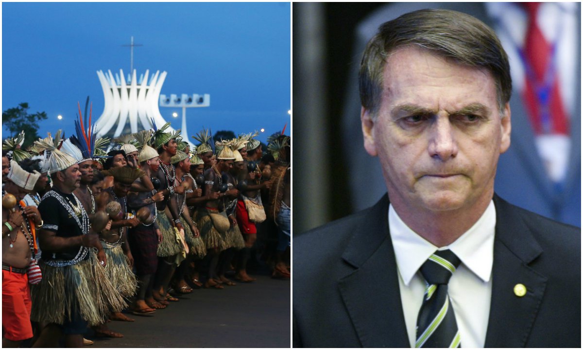'É a área mais rica do mundo', diz Bolsonaro sobre reserva indígena (Foto: Agência Brasil / Agência Senado) 'É a área mais rica do mundo', diz Bolsonaro sobre reserva indígena
