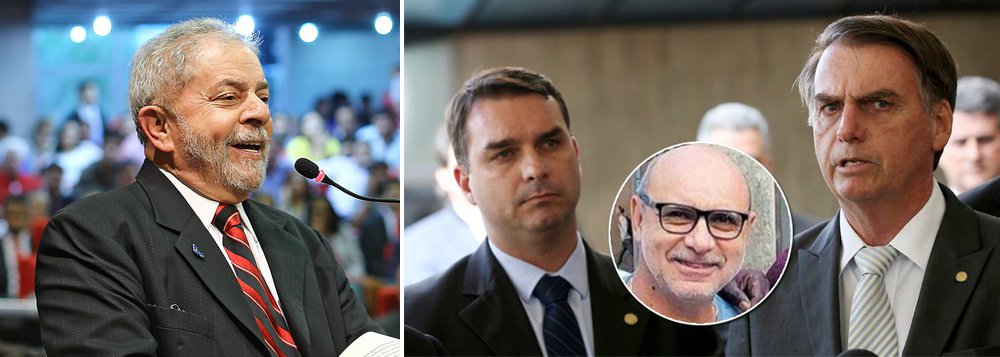 Bolsonaro agride Lula e nada diz sobre Queiroz Bolsonaro agride Lula e nada diz sobre Queiroz