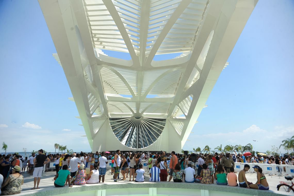 Museu do Amanhã festeja 3 anos e mais de 3 milhões de visitantes Museu do Amanhã festeja 3 anos e mais de 3 milhões de visitantes