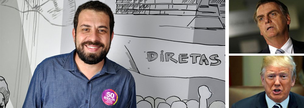 Boulos articula frente global contra o fascismo Boulos articula frente global contra o fascismo
