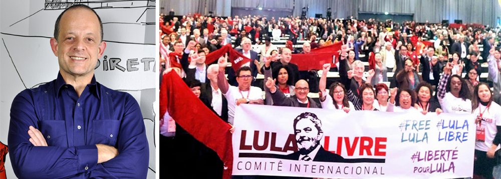 Frente não avança se liberdade de Lula não for prioridade, diz Altman Frente não avança se liberdade de Lula não for prioridade, diz Altman