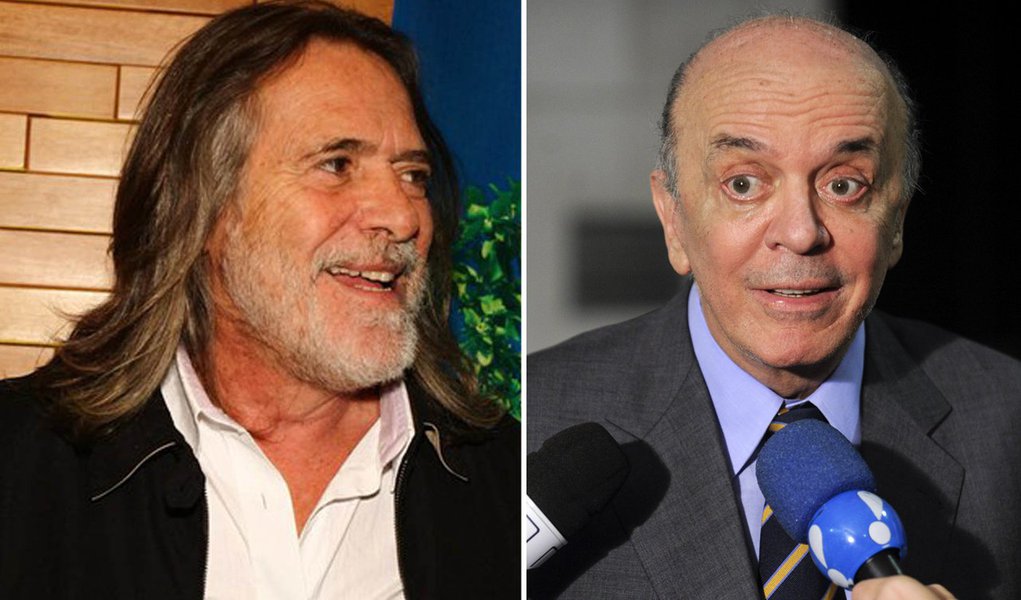 José de Abreu: Serra sumiu assim como seus processos José de Abreu: Serra sumiu assim como seus processos