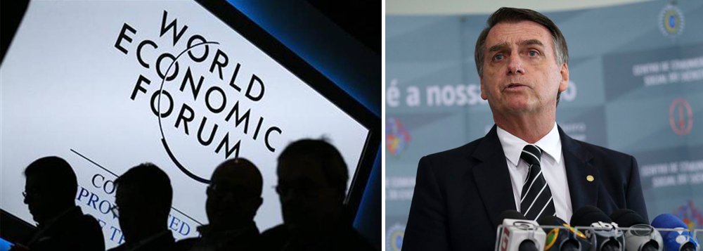 Bolsonaro deve anunciar em Davos revisão do Mercosul Bolsonaro deve anunciar em Davos revisão do Mercosul