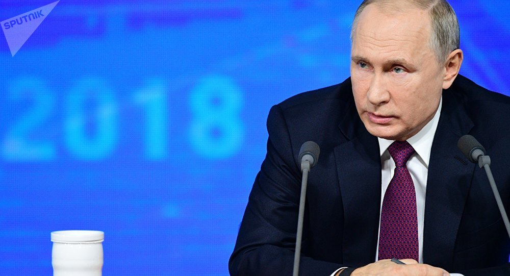 Em coletiva de fim de ano, Putin defende papel da Rússia no mundo Em coletiva de fim de ano, Putin defende papel da Rússia no mundo