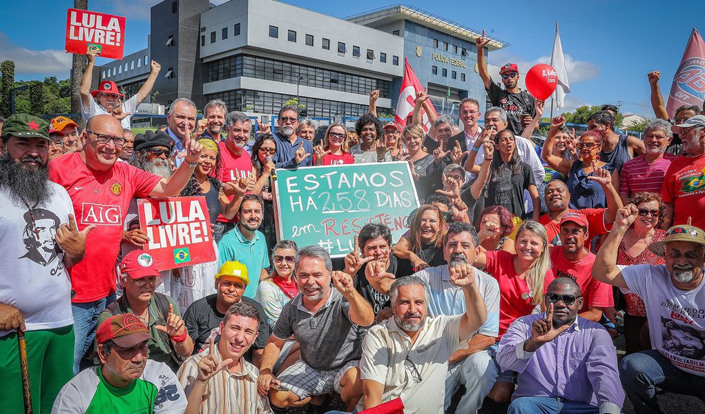 Gleisi: liberdade de Lula será por saída política e não jurídica (Foto: Ricardo Stuckert) Gleisi: liberdade de Lula será por saída política e não jurídica