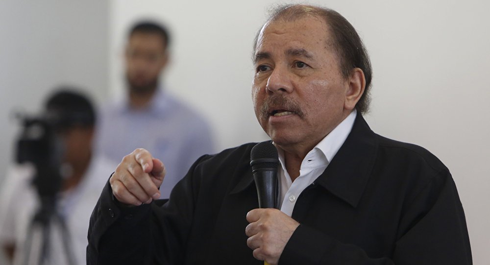 Daniel Ortega diz que ações dos EUA e da UE são crimes de guerra Daniel Ortega diz que ações dos EUA e da UE são crimes de guerra