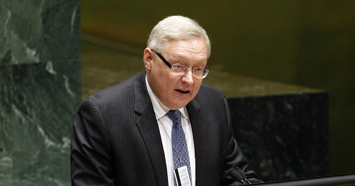Rússia rechaça acusações dos EUA sobre tratado de armas nucleares Rússia rechaça acusações dos EUA sobre tratado de armas nucleares