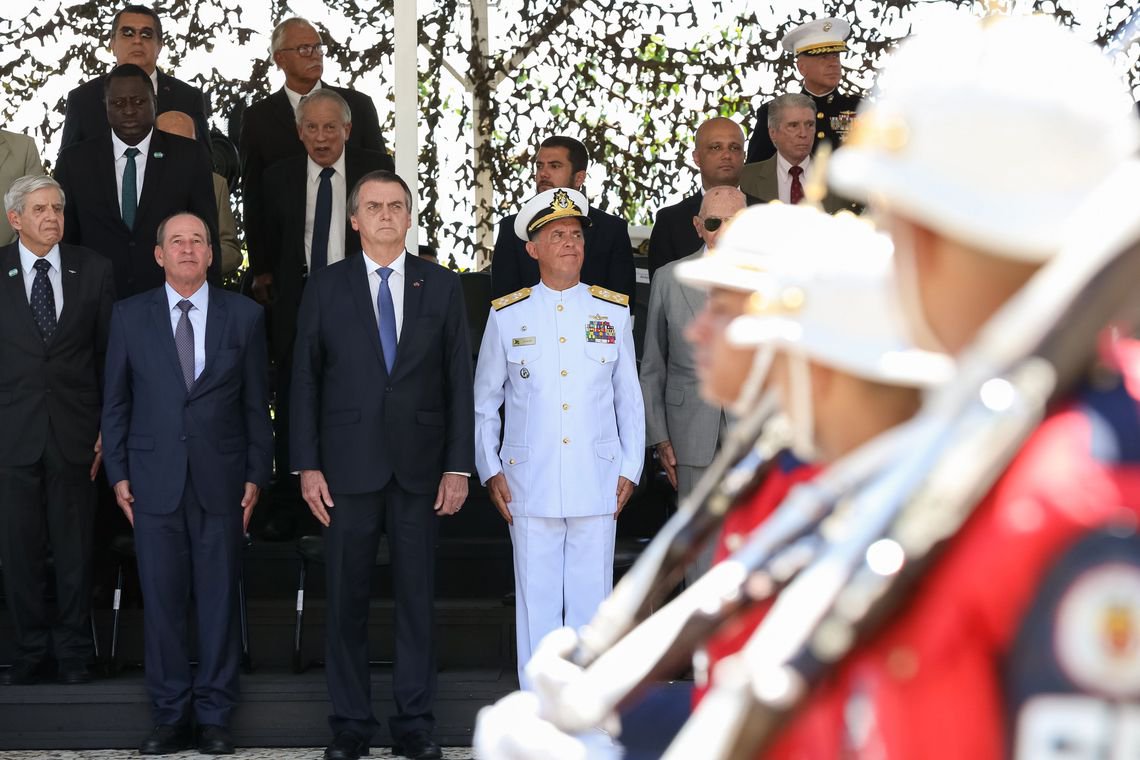 Bolsonaro diz que democracia só existe quando as Forças Armadas permitem www.brasil247.com - Bolsonaro diz que democracia só existe quando as Forças Armadas permitem