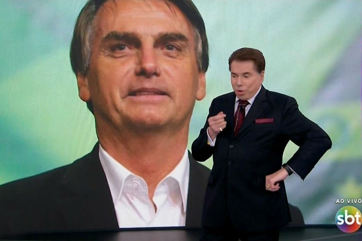 Em encontro fora da agenda, Bolsonaro almoça com Silvio Santos Em encontro fora da agenda, Bolsonaro almoça com Silvio Santos