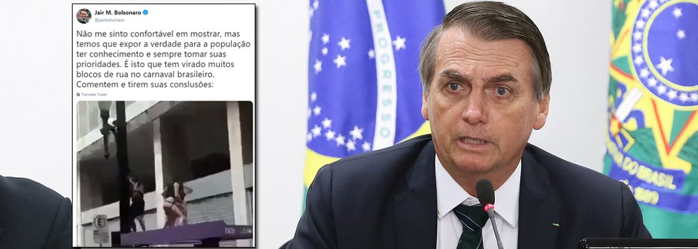 Bolsonaro: nota dez no quesito baixaria Bolsonaro: nota dez no quesito baixaria