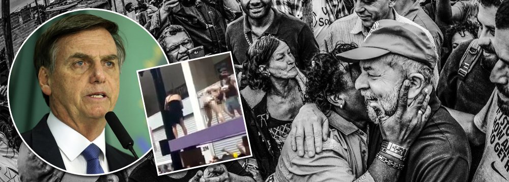 A Bolsonaro falta o equilíbrio que sobra a Lula e o Carnaval do povo desnudou isso A Bolsonaro falta o equilíbrio que sobra a Lula e o Carnaval do povo desnudou isso