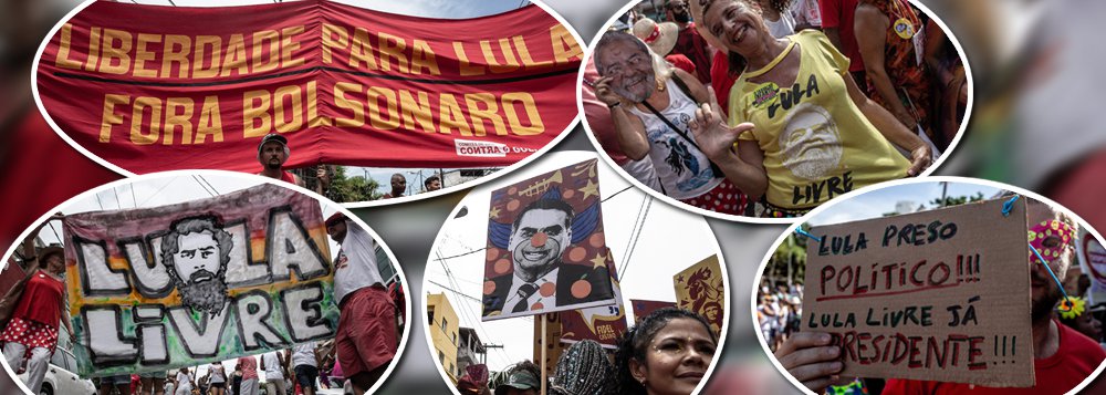 Carnaval 2019: Lula Livre x Ele Não! (Foto: Fotos: Mídia NINJA) Carnaval 2019: Lula Livre x Ele Não!