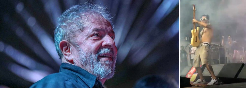No Carnaval de Pernambuco, Lúcio Maia da Nação Zumbi homenageia Lula No Carnaval de Pernambuco, Lúcio Maia da Nação Zumbi homenageia Lula