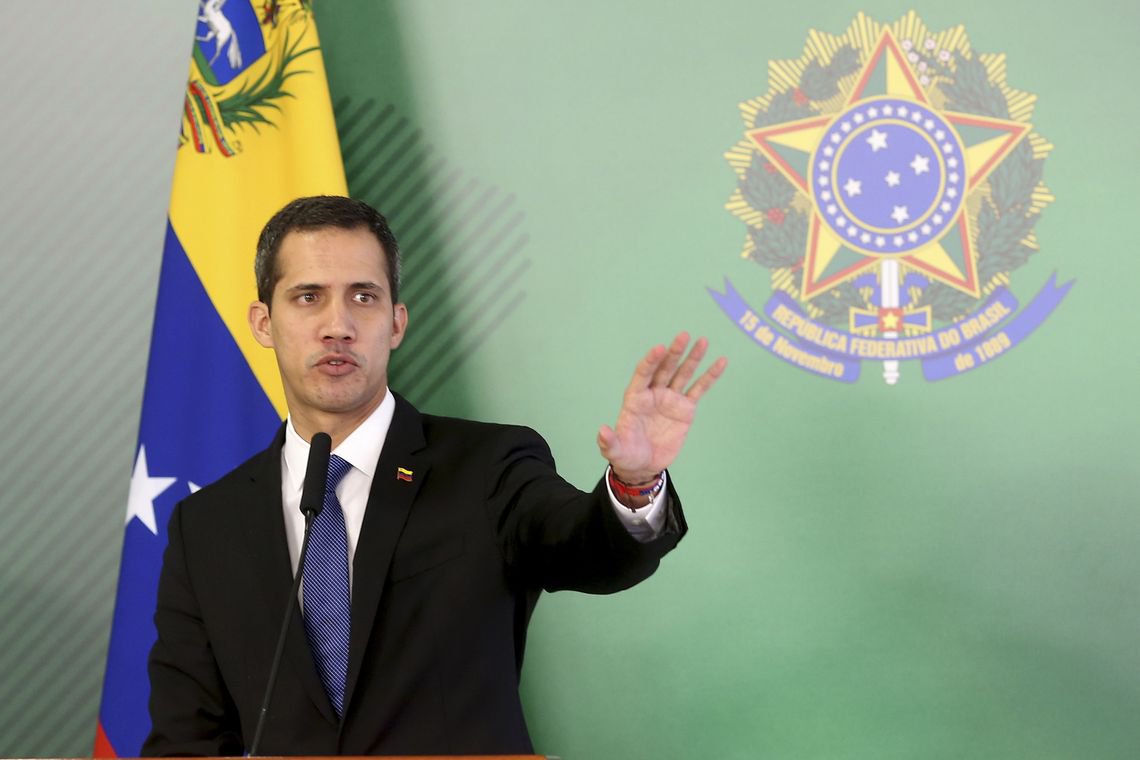 Guaidó, um presidente de mentira (Foto: Wilson Dias/Agência Brasil ) Guaidó, um presidente de mentira