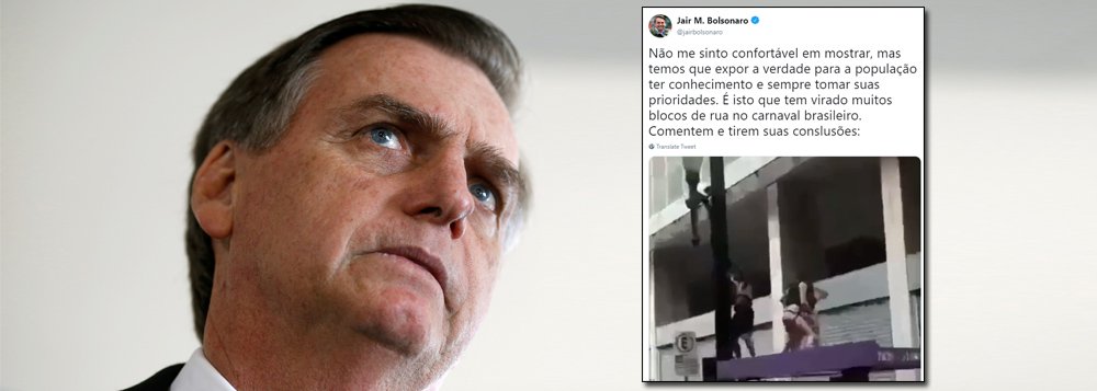 Vídeo obsceno publicado por Bolsonaro repercute no mundo Vídeo obsceno publicado por Bolsonaro repercute no mundo