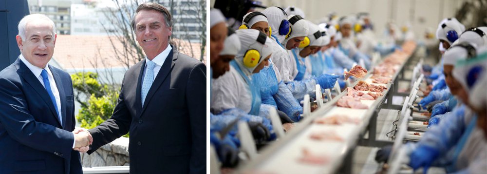 Bolsonaro vai a Israel apoiar Netanyahu e de novo ameaça agronegócio Bolsonaro vai a Israel apoiar Netanyahu e de novo ameaça agronegócio