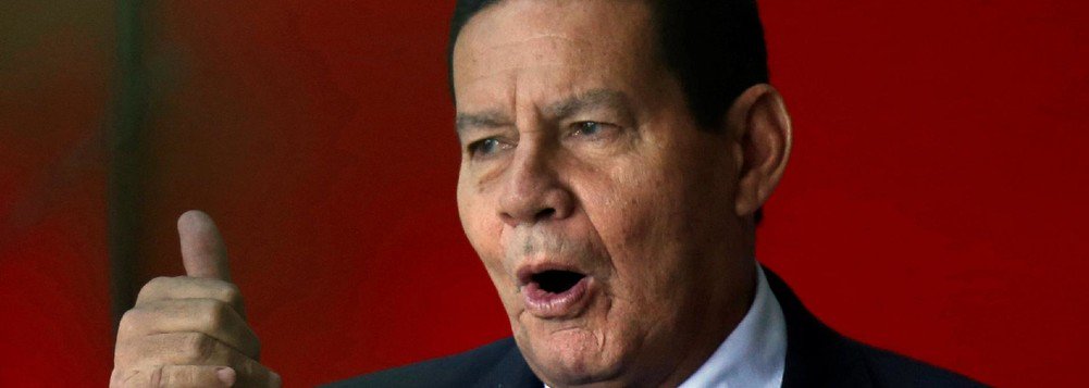 Mourão assumiu a presidência (Foto: Adriano Machado - Reuters) Mourão assumiu a presidência