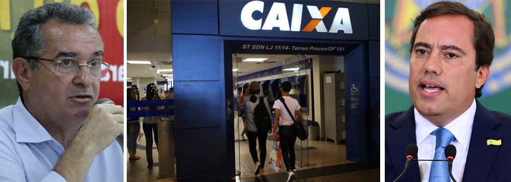 Funcionários da Caixa denunciam manobra para preparar privataria Funcionários da Caixa denunciam manobra para preparar privataria