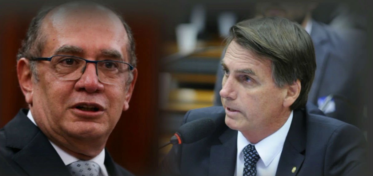Bolsonaro telefona para Gilmar Mendes e se diz 'preocupado' com vazamento na Receita Bolsonaro telefona para Gilmar Mendes e se diz 'preocupado' com vazamento na Receita