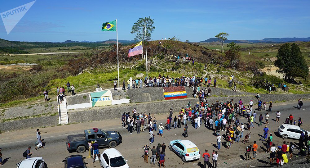 Exército venezuelano vai reabrir a fronteira para retorno de brasileiros (Foto: Sputnik / Renan Lúcio) Exército venezuelano vai reabrir a fronteira para retorno de brasileiros