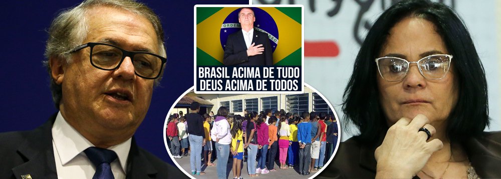 Secretários de Educação repudiam estupidez de Vélez e Damares Secretários de Educação repudiam estupidez de Vélez e Damares